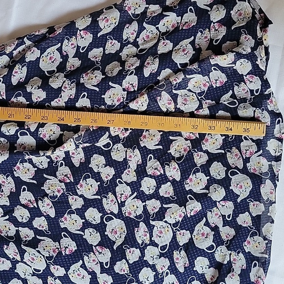 LC Lauren Conrad Disney Beauty And The Beast  Floral Sleeveless Dress Size XXL - Picture 10 of 10